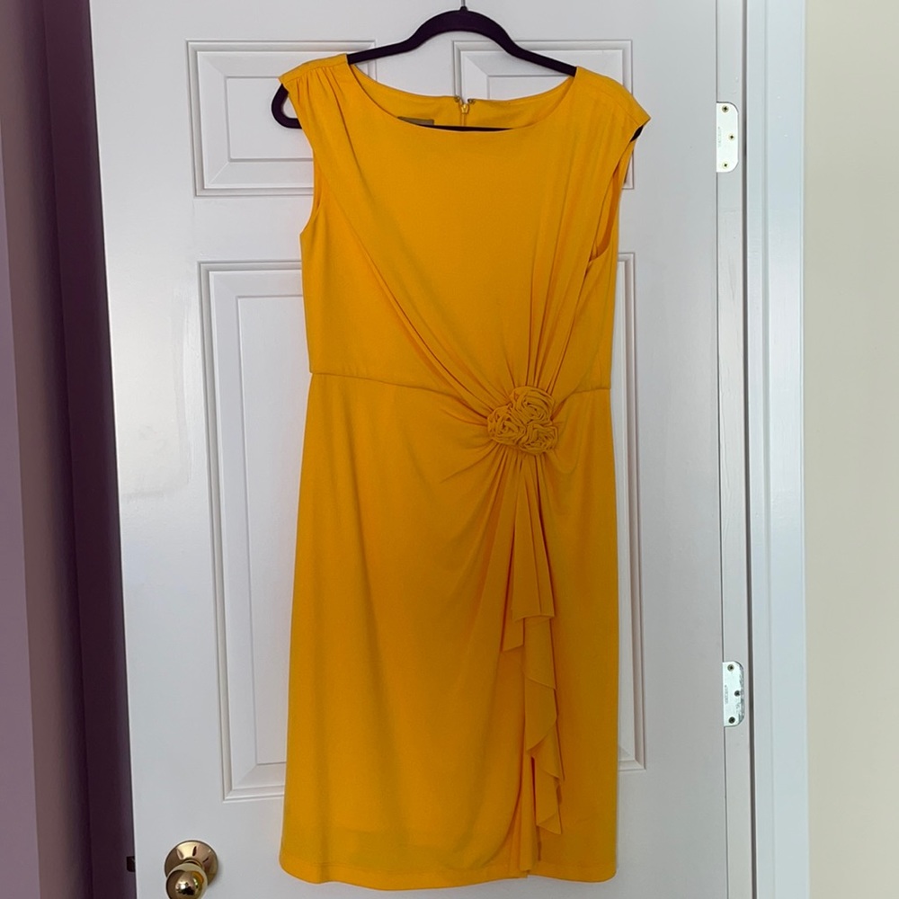 Yellow dress